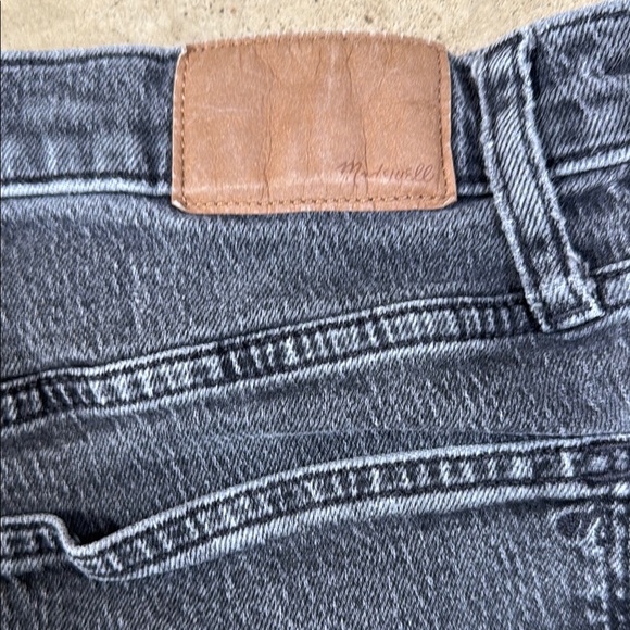 Madewell Vintage Black stretch Denim High Rise Balloon Jeans sz 30T - Picture 11 of 13